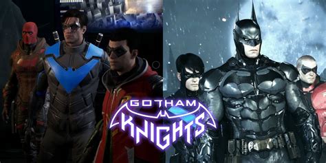 difference between arkham and gotham.